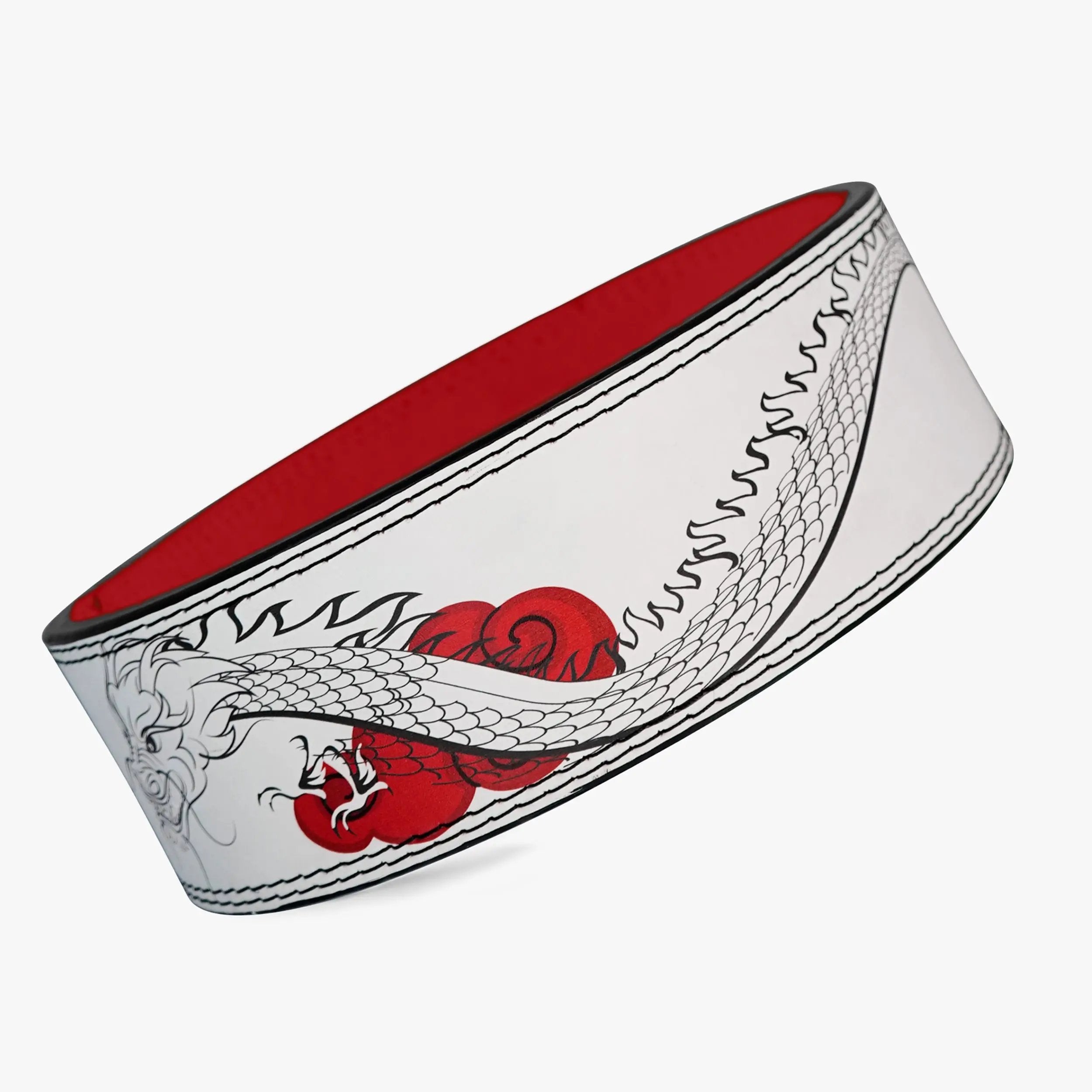 White Dragon Lever Belt - 10MM GrayWolf