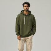 Qissa × Gray Wolf Alpha Heavyweight Hoodie - Green