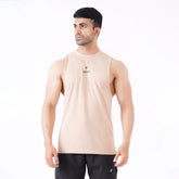 Iron Wolf Muscle Tank - Biege GrayWolf