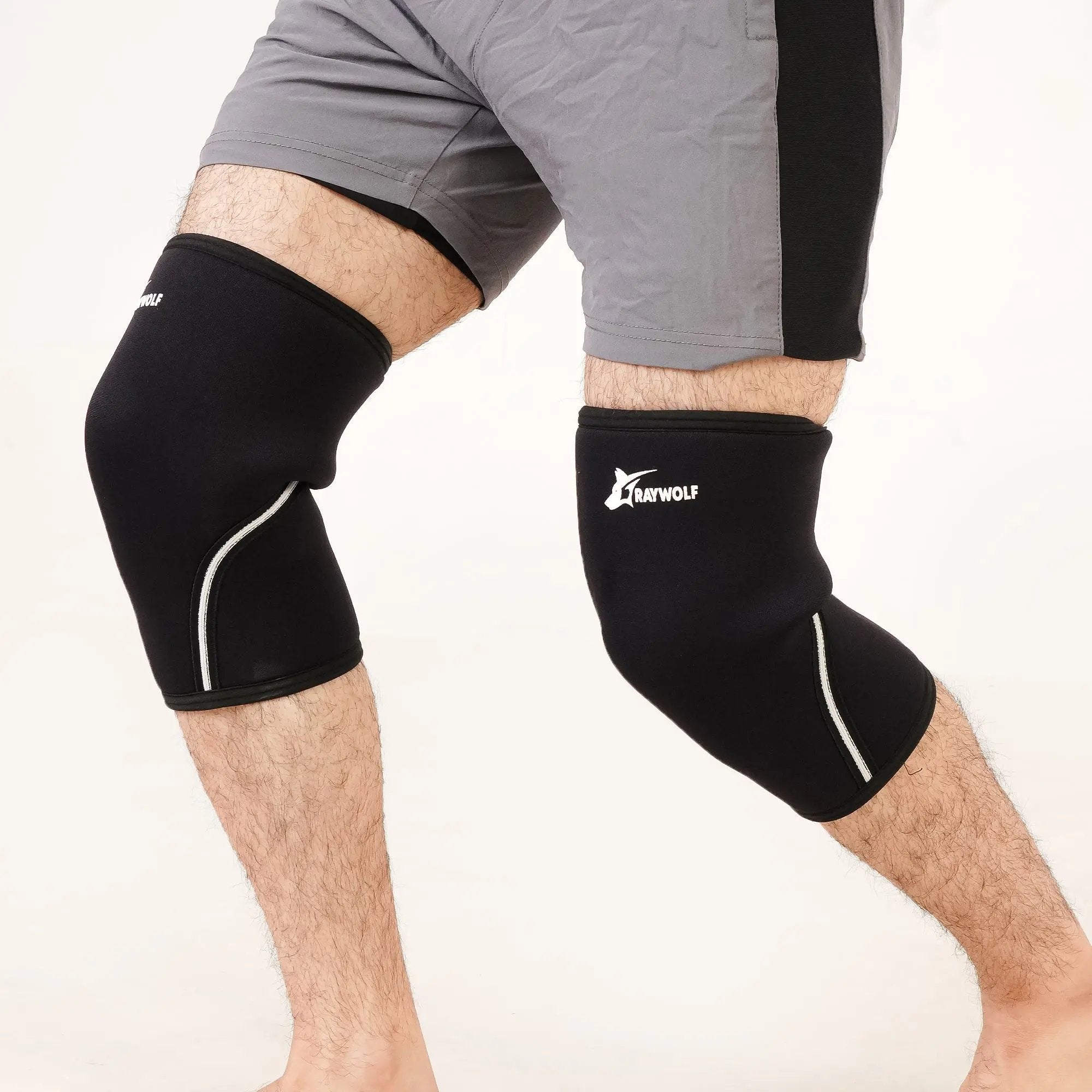 Power Forge Knee Sleeves - 7MM GrayWolf