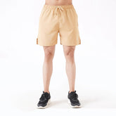 Savage Training Shorts - Beige Graywolf