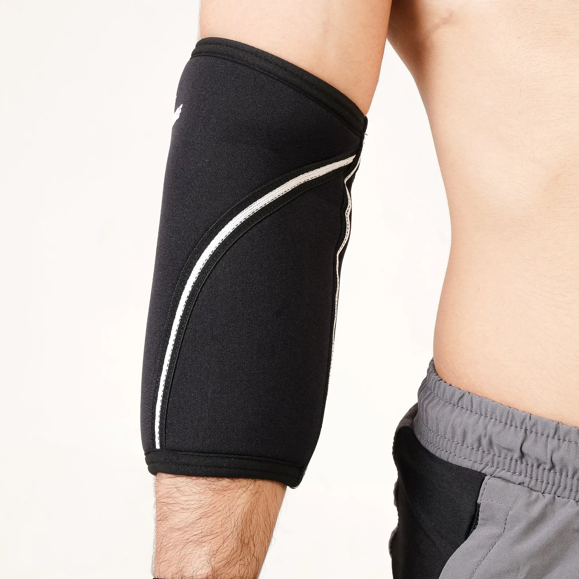 Power Forge Elbow Sleeves - 7MM GrayWolf