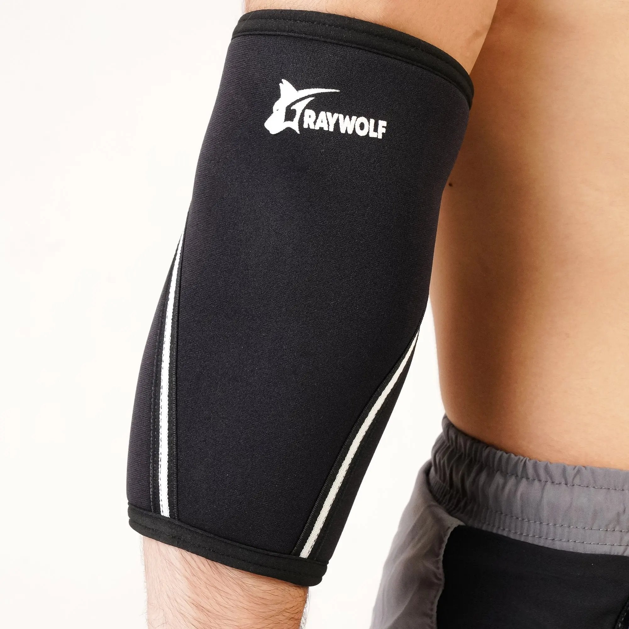 Power Forge Elbow Sleeves - 7MM GrayWolf