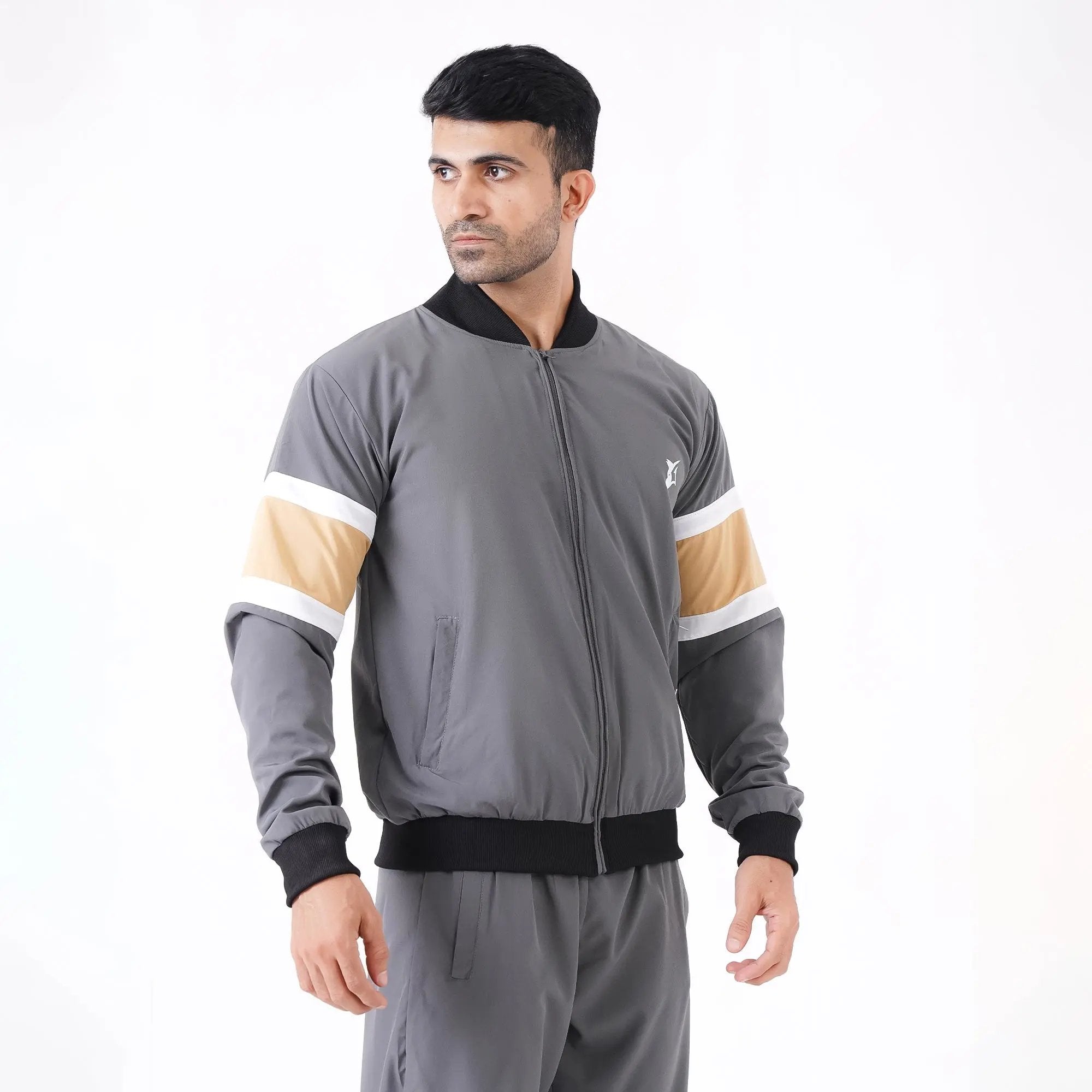 Turbo Wolf Zipper Jacket GrayWolf