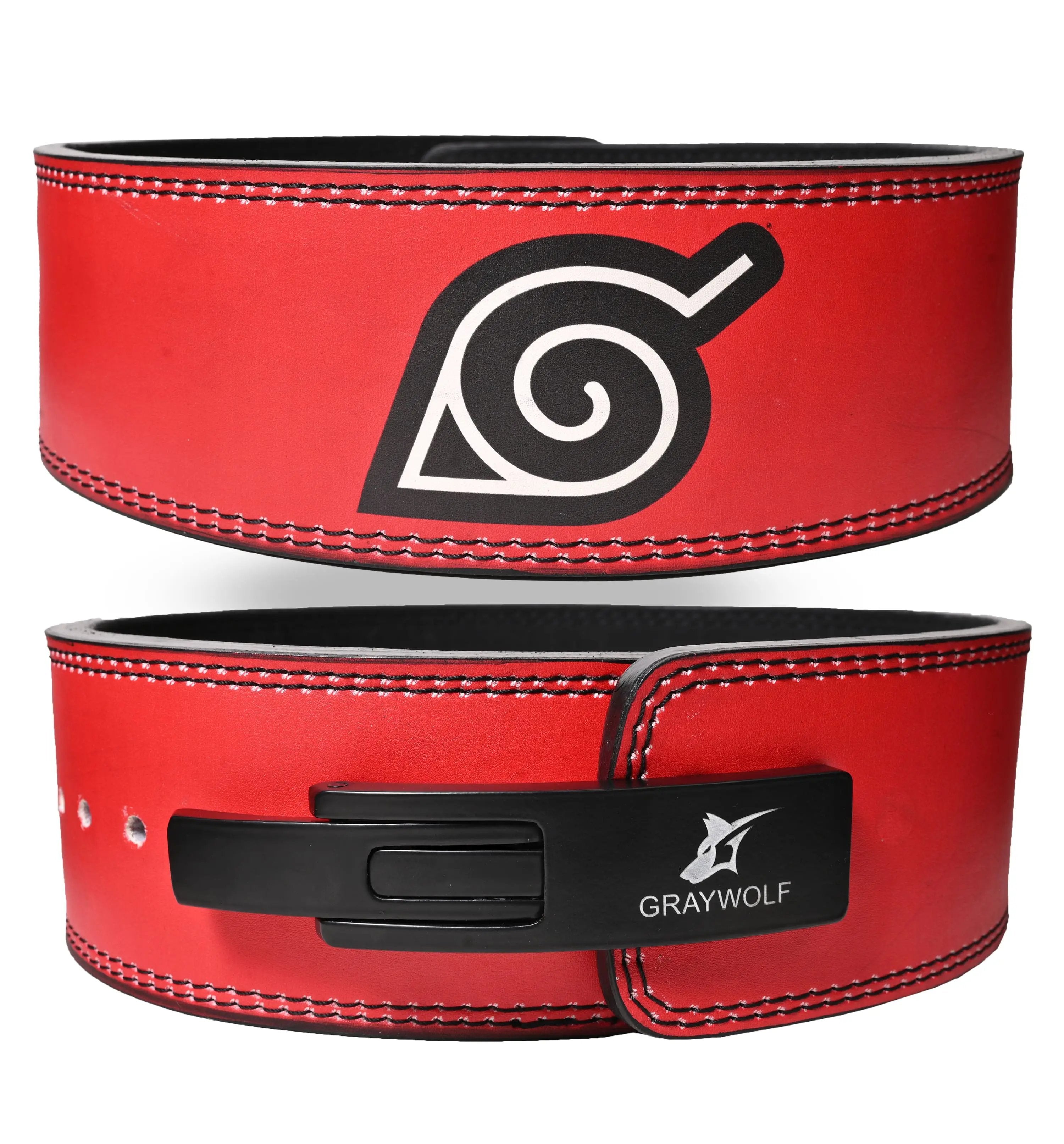 Leaf Village Strength Lever Belt - 10MM GrayWolf