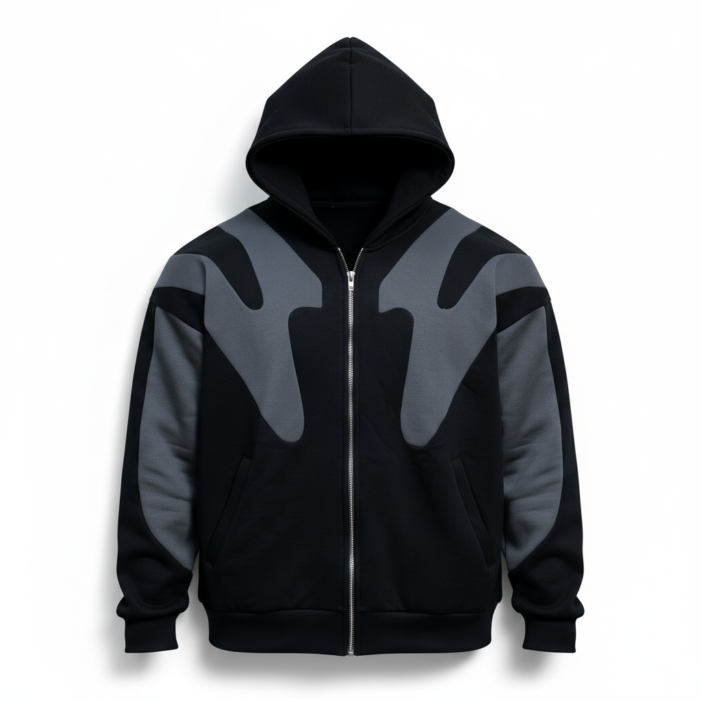 ExoCore Black/Grey Flat Lay Mockup