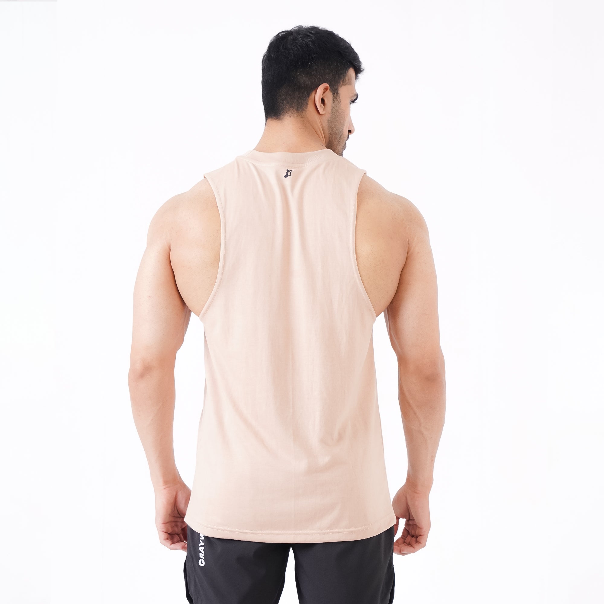 Iron Wolf Muscle Tank - Biege