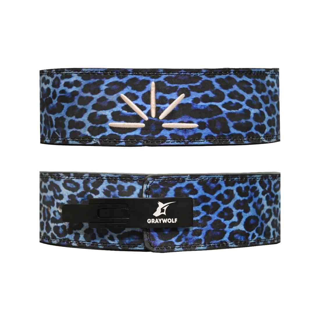 Sunrise Lever Belt 10MM - Blue & Black over view