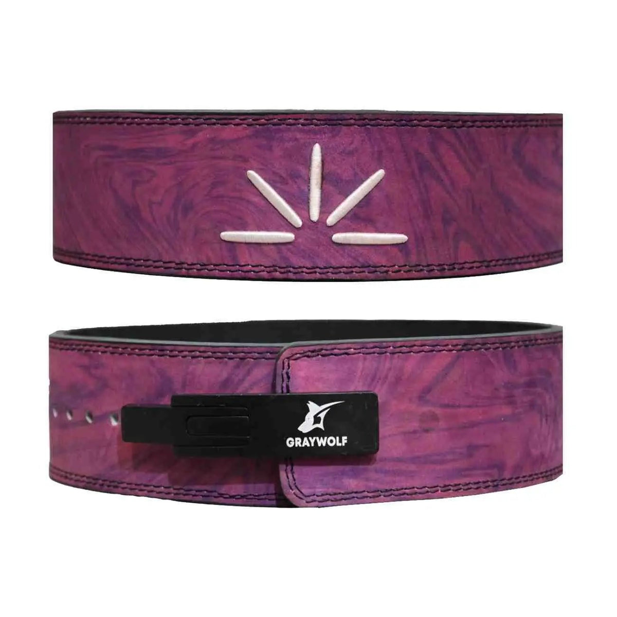 Sunrise Lever Belt 10MM - Purple over view