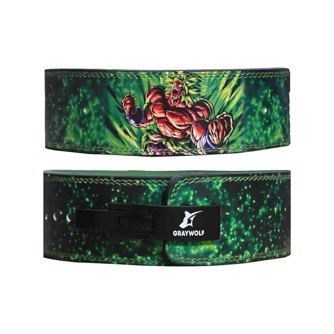 Super Saiyan Green Lever Belt -10mm over view